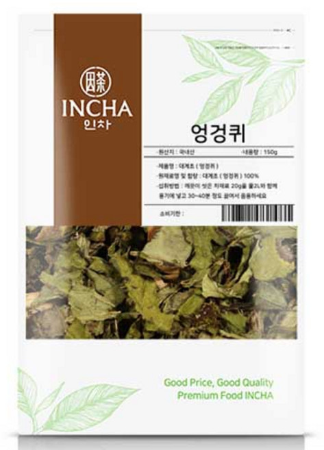 인차 국내산 건조 엉겅퀴 차, 150g, 1개