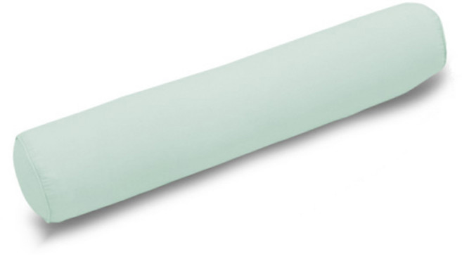 우리앤데코 솔리드 파스텔 고밀도 60수 바디필로우 원형커버, 민트