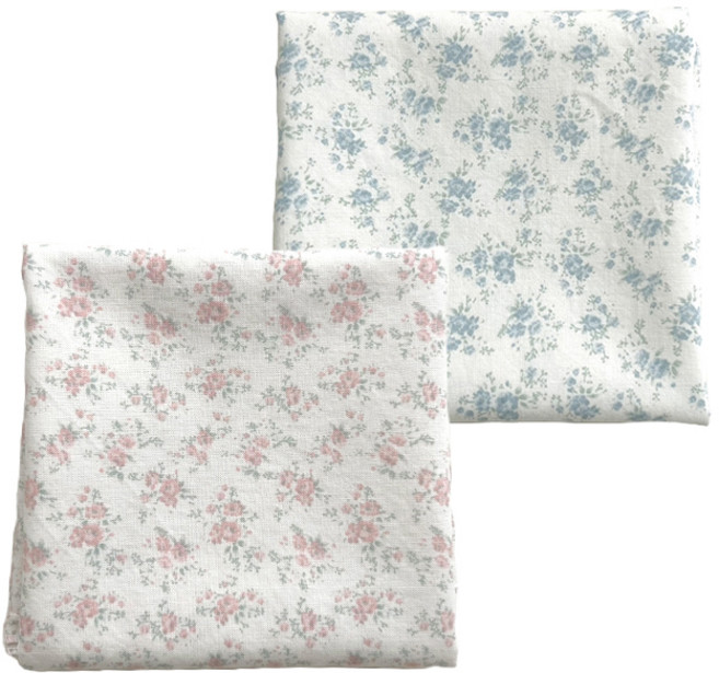 메종텍스타일 여성용 블라썸 모달 손수건 2p 세트