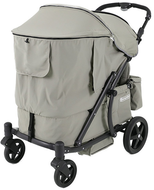 폼포라 유아웨건 전용 햇빛가리개, 올리브 그린, 1개