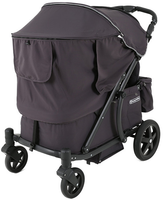 폼포라 유아웨건 전용 햇빛가리개, 스페이스 그레이, 1개