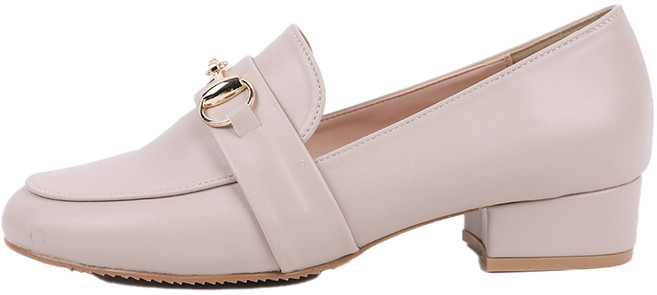Pinksum 女款漆皮扣環裝飾手工樂福鞋 ZW30052