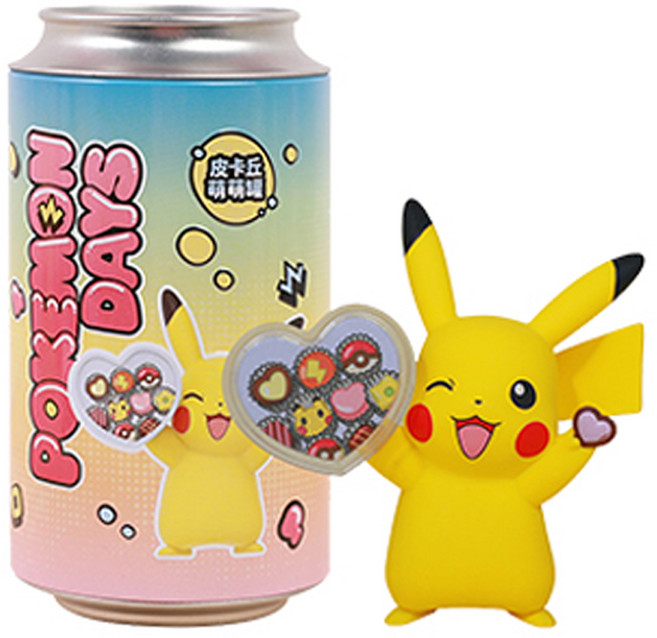 손오공 포켓몬 피카츄 데이즈 랜덤 피규어, 1개