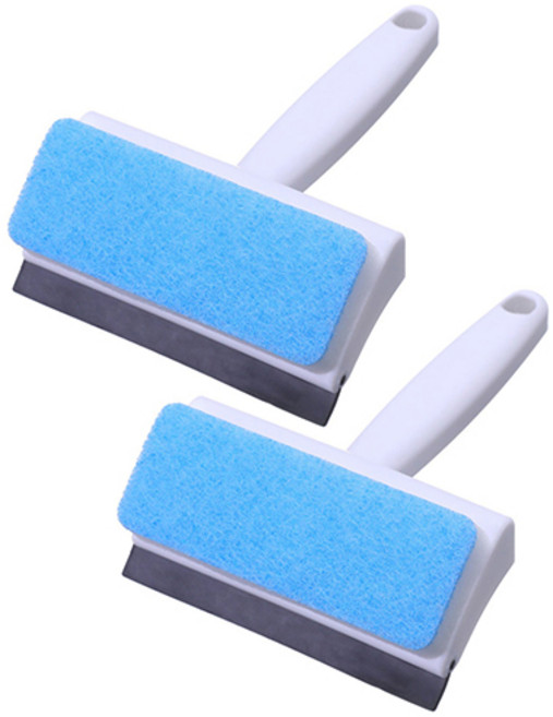 모나코올리브 간편 욕실유리거울 청소기, 2개, 화이트