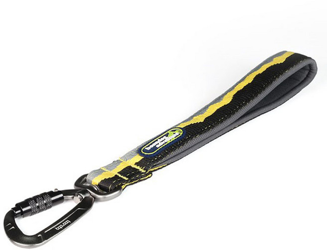 분독 강아지 어드벤처 트래픽리쉬 리드줄, 블랙, 1개