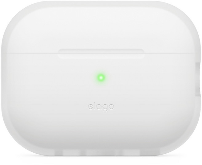 엘라고 실리콘 케이스, 에어팟프로2, 야광블루, 1개