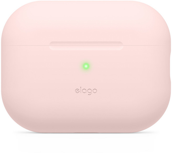 엘라고 실리콘 케이스, 에어팟프로2, 러블리핑크, 1개