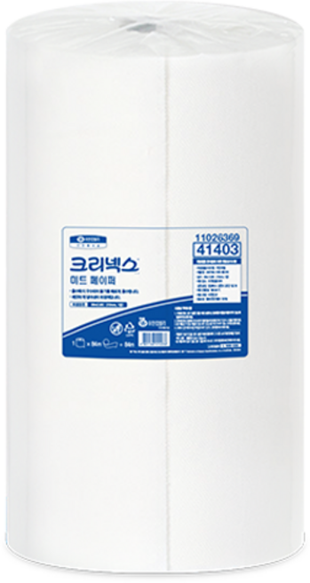 크리넥스 미트 페이퍼 천연펄프 롤키친타올, 400매, 1개