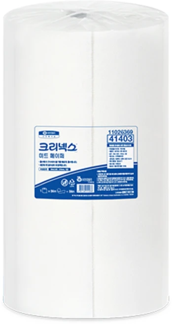 크리넥스 미트 페이퍼 천연펄프 롤키친타올, 400매, 1개 - 쿠팡