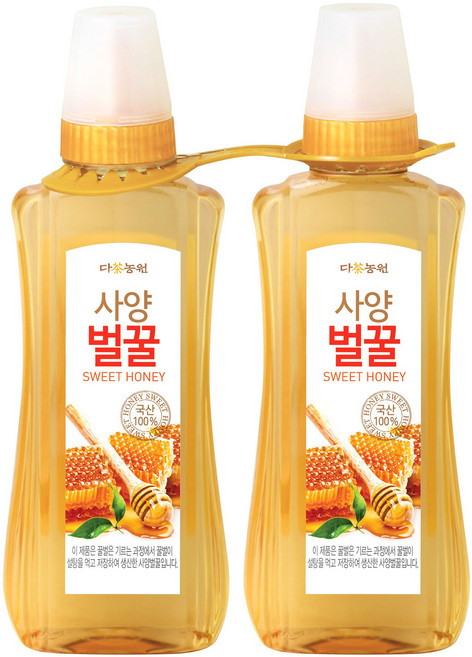 다농원 사양벌꿀, 2개, 500g