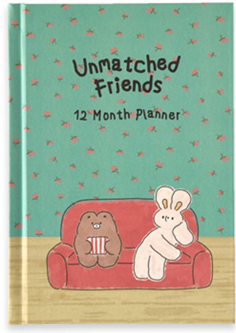 Monolike Unmatched Friends 粉絲精裝萬年型日誌, 06薄荷綠