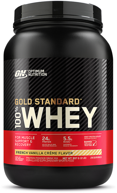 옵티멈뉴트리션 골드 스탠다드 웨이 단백질 바닐라향 29회분, 907g, 1개