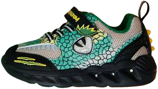 오즈키즈 남아용 다이노스 LED 운동화