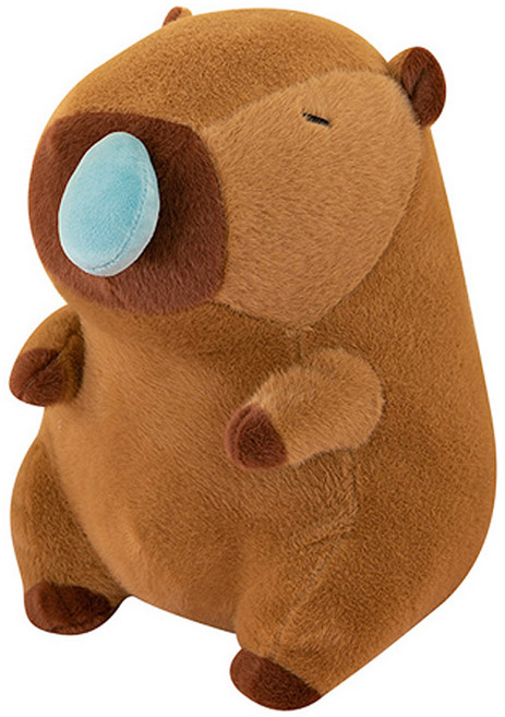 콧물 흘리는 카피바라 인형, 25cm, 혼합색상, 1개
