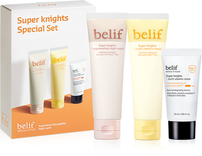 빌리프 슈퍼나이츠 베스트 듀오 스페셜 마스크세트, 25ml, 1개