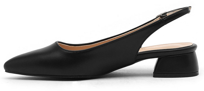 사뿐 여성용 멜로드 베이직 슬링백 플랫슈즈 3cm