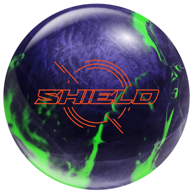 로드필드 SHIELD HYBRID 볼링공, 퍼플 + 라임, 1개
