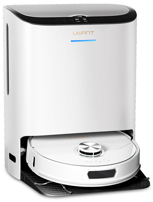 유원트 에디슨 스팟 직배수 올인원 물걸레 로봇청소기, U290, 화이트