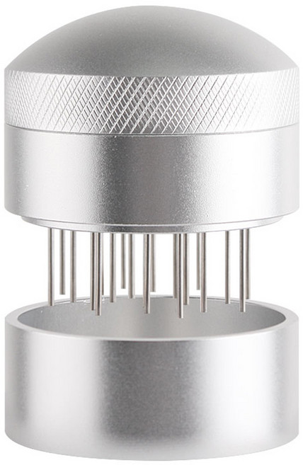 코빙 고급형 칠침봉 스피너 디스트리뷰터 탬퍼형 51mm, 실버, 1개