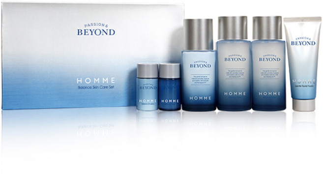 비욘드 옴므 밸런스 기초 화장품 3종 세트, 1세트