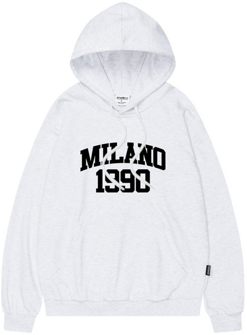 OTD 高級毛圈布寬鬆版米蘭諾連帽T恤 OT19005