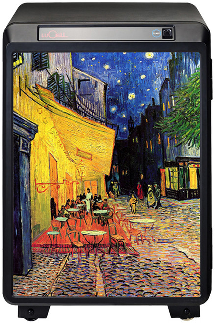 선일금고 루셀 지문 금고 UP-060 PM3 방문설치, 혼합색상