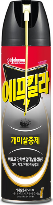 에프킬라 울트라에스에어로솔 개미 살충제, 500ml, 1개