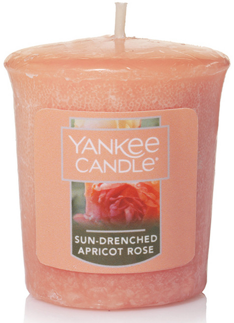 양키캔들 보티브 미니 향초, 썬드렌치드애프리콧로즈, 49g, 1개
