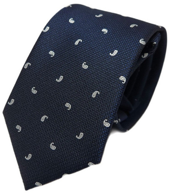 엠스코프 올오버 스몰페이즐리 자동 지퍼넥타이 MN492