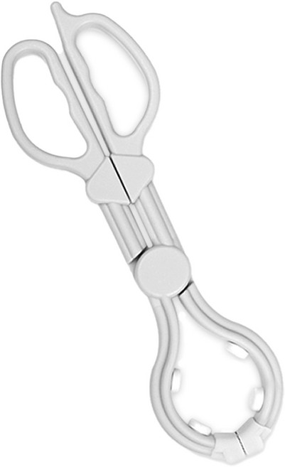 하이비 미끄럼방지 안전 젖병 소독 집게, 1개, 그레이