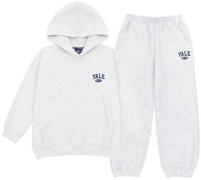 예일키즈 아동용 헤리티지 후드 상하의 세트