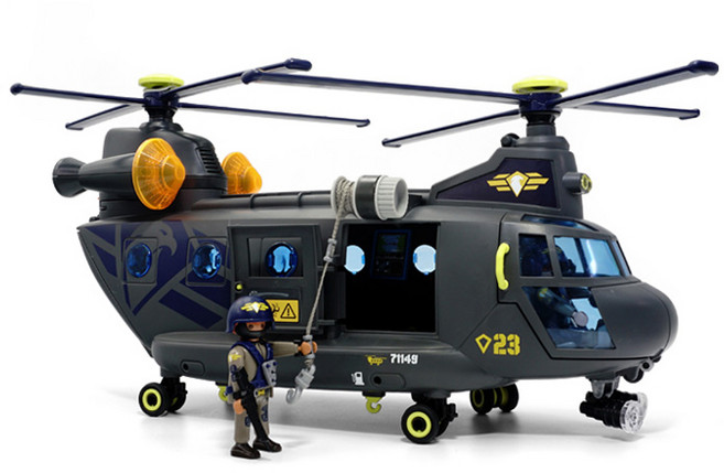 플레이모빌 경찰특공대 구조 헬리콥터 71149, 1개