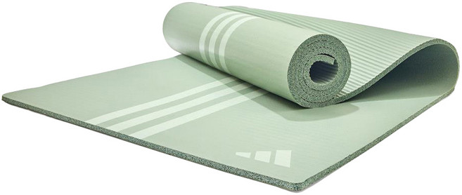 아디다스피트니스 프리미엄 NBR 요가매트, 린넨그린, 1개