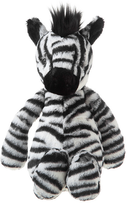 jELLYCAT Bashful Zebra斑馬玩偶, 混色, 1個