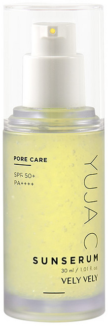 VELY VELY 柚子籽防曬精華 SPF50+ PA++++, 1個, 30ml
