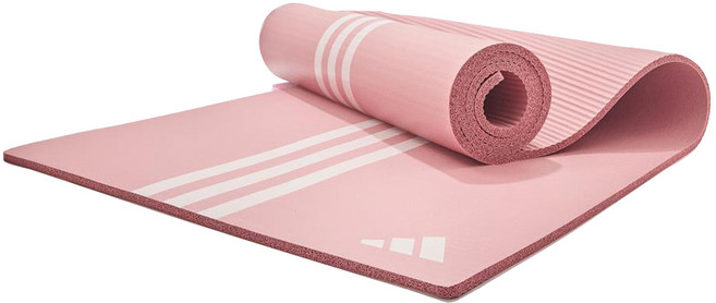 아디다스피트니스 프리미엄 NBR 요가매트, 헤이지로즈, 1개