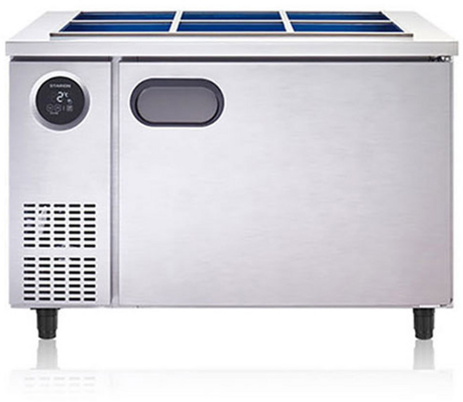 스타리온 무광메탈 반찬 냉장고 1200 방문설치, SR-V12BARD