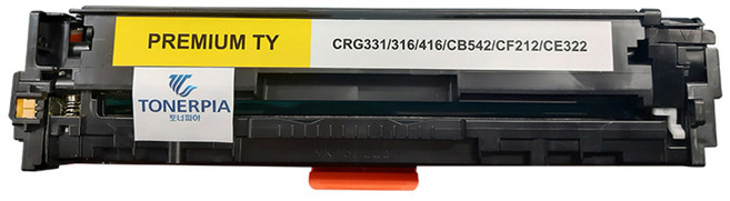 HP 토너피아 재생토너 CE322, 노랑, 1개