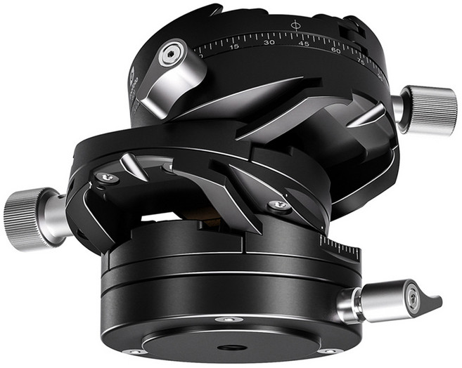 레오포토 기어헤드 파노라마 패닝클램프, G20+QP-70N, 1개