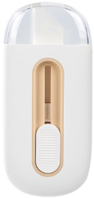 델리 포켓 세라믹 안전컷터 TD262, 화이트, 1개