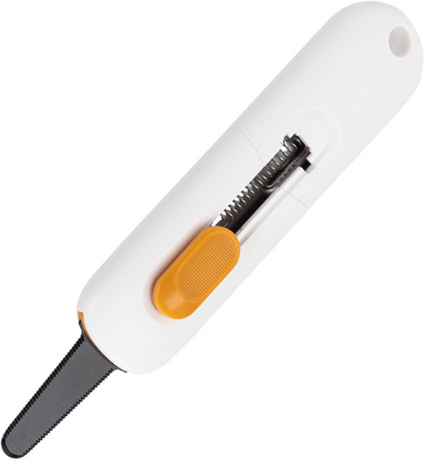 델리 잡기편한 오토락 톱날컷터 TD700, 화이트, 1개