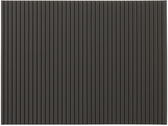 디아르 돌로레 실리콘 싱크대 식기건조 매트, 차콜그레이, 1개