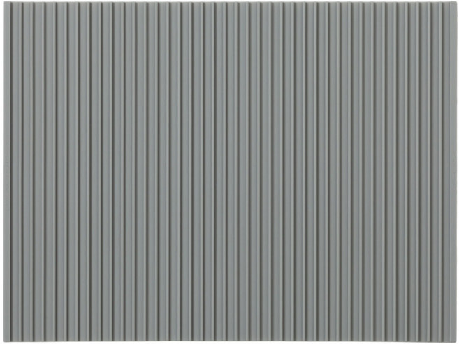 디아르 돌로레 실리콘 싱크대 식기건조 매트, 그레이, 1개