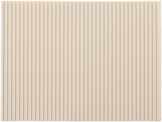 디아르 돌로레 실리콘 싱크대 식기건조 매트, 아이보리, 1개