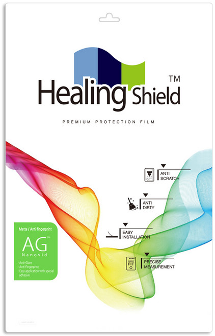 힐링쉴드 AG Nanovid 액정보호필름 세트, 1세트