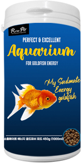 로라펫 소울메이트 골드피쉬 에너지, 450g, 1개