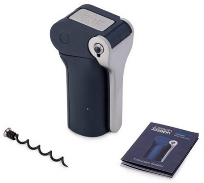 조셉조셉 바와이즈 레버 와인따개, 혼합색상, 1개