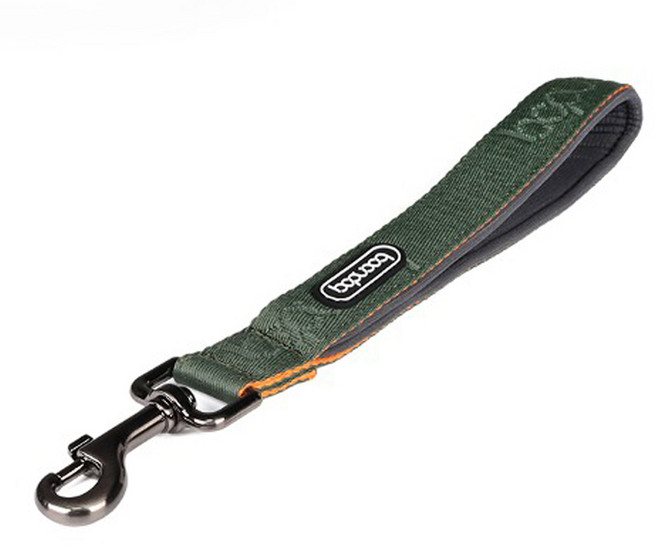 분독 반려동물 오리지널 트래픽리쉬 리드줄, 카키, 1개