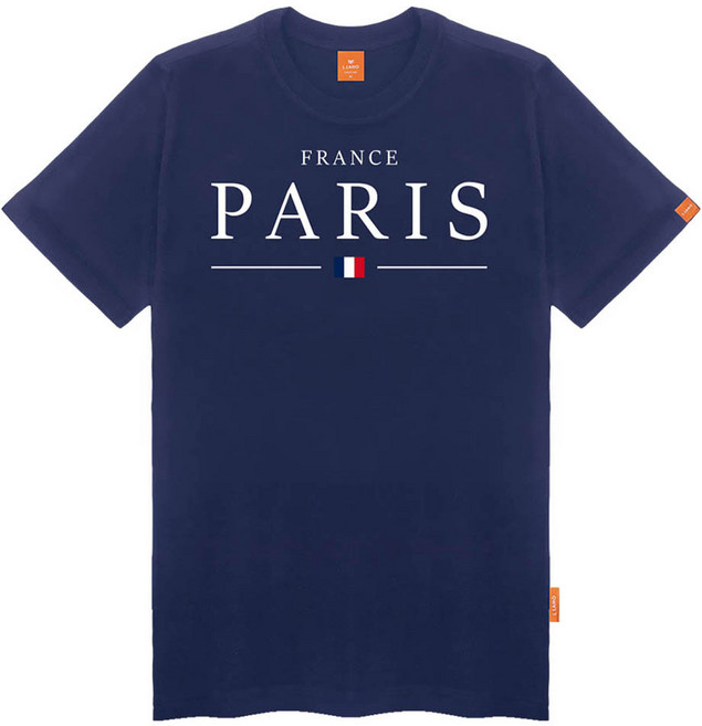 엘라모 남녀공용 파리스 반팔 티셔츠