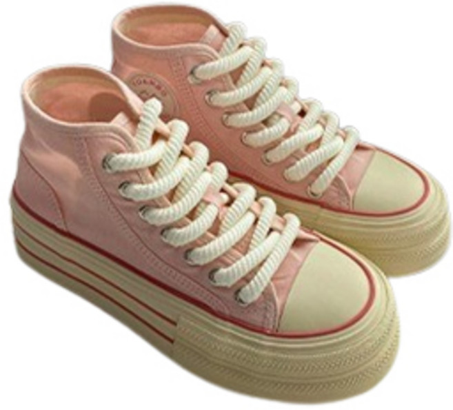 페이퍼먼츠 캐주얼 로프끈 하이 스니커즈 01792